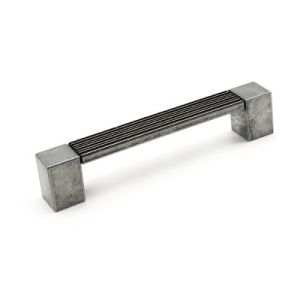 Ручка-скоба Stokcholm 11.3793.58 глянцевое олово, 128, Metakor