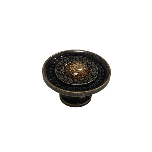 MIL3038N-L-73 Black coffe ant. Ручка