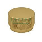 Ручка кнопка GRAF BIG, 0486050L291, брашированная латунь, D50 мм, Viefe