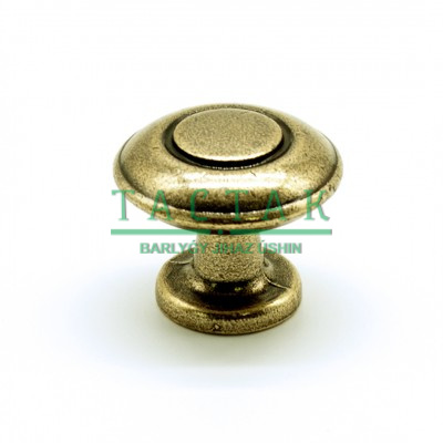 Ручка-кнопка Iris 11.3797.68 бронза, D31, Metakor