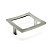 Ручка-кнопка Vintage Frame 11.3730.49 нерж. сталь, 64, 74х74 мм, Metakor