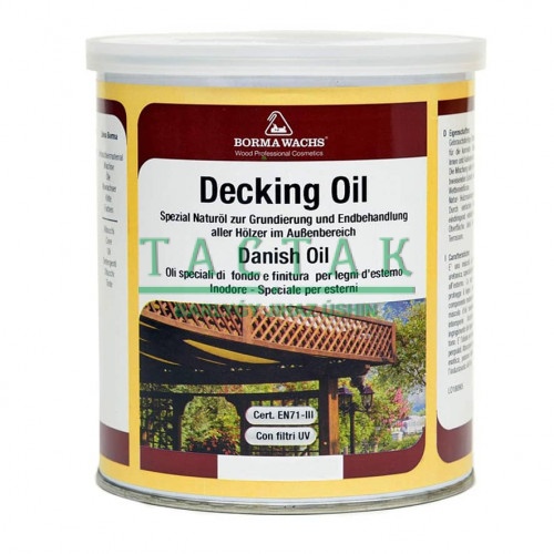 4971 DECKING OIL масляное покрытие для деревообработки (5л)