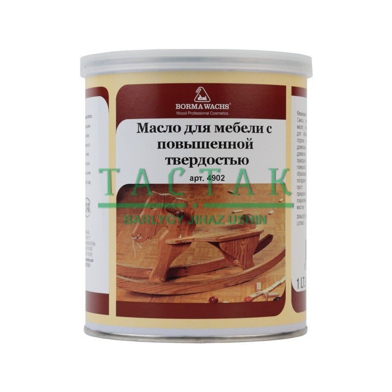 4903 HARD FURNITURE OIL масляное покрытие для деревообработки (5л)