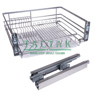 Сушка выкатн. в нижн базу,с направ.скр. монтажа,с довод.,с под.900мм(830*430*140) UP