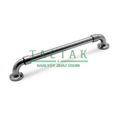 Ручка-скоба Mezzo B2.130186.58 глянцевое олово, 160, Metakor