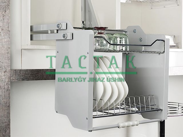 S -5182-С Мебельная система выдвижная 764х300х550 хром